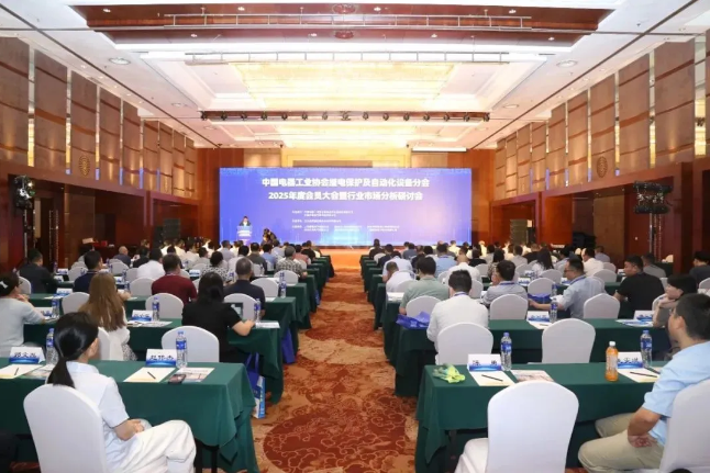 置恒電氣應(yīng)邀出席2025年度中國電器工業(yè)協(xié)會繼電保護(hù)及自動(dòng)化設(shè)備分會會員大會暨行業(yè)市場分析研討會